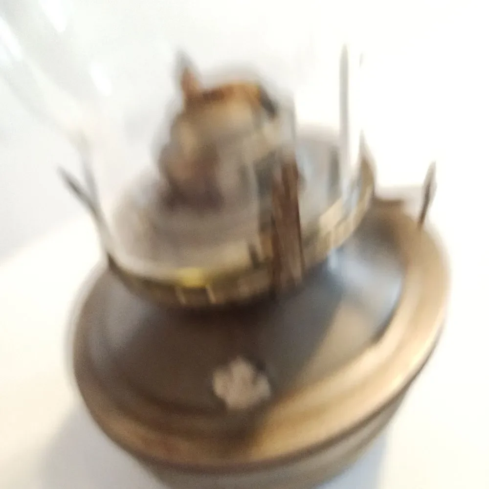 Vintage Kaadan Ltd Tin Oil Lamp